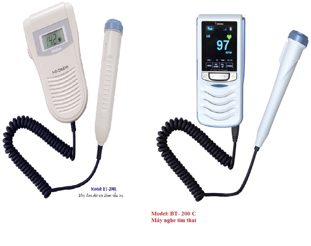 Máy nghe tim thai cầm tay BT 200