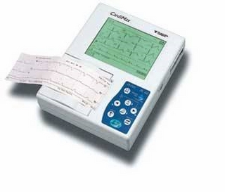 Máy điện tim 3 cần
